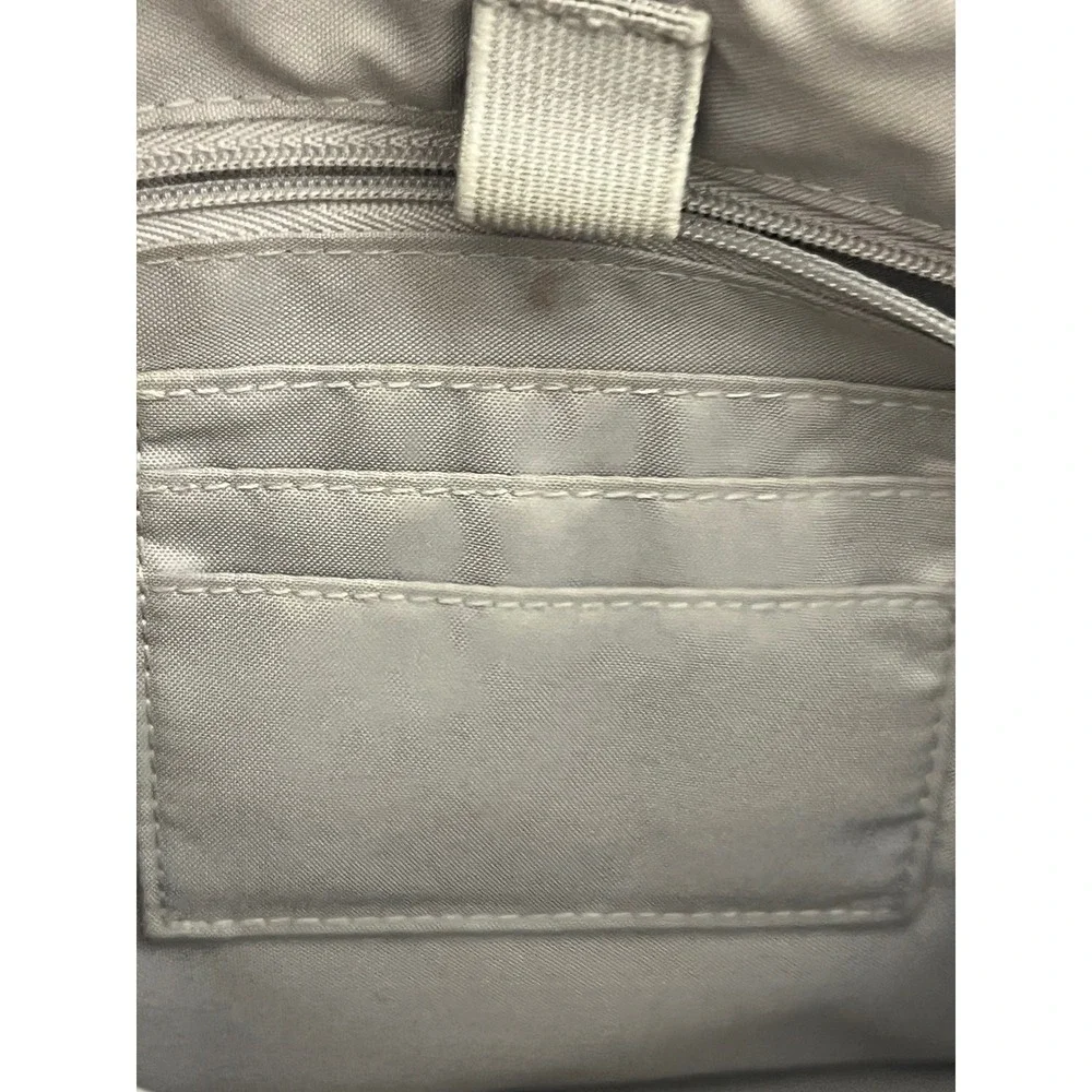 Baggallini Black Nylon‎ Crossbody Travel Bag with Multi-Zip Pockets Card Slots
